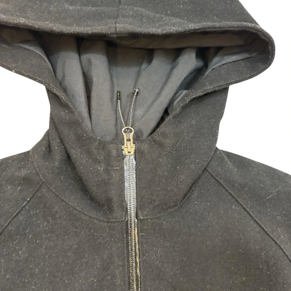 Ladies Nike Wool Windrunner Reflective Hooded Jacket Black Size‎ Small